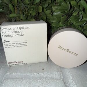 Rare Beauty Always‎ an Optimist Soft Radiance Setting Powder Shade Deep NIB